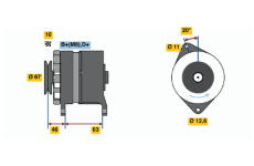 generátor BOSCH 0 986 035 770