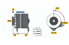 generátor BOSCH 0 986 035 780