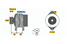 generátor BOSCH 0 986 035 881