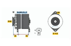generátor BOSCH 0 986 036 341