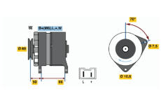 generátor BOSCH 0 986 036 901