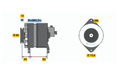 generátor BOSCH 0 986 037 210
