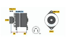generátor BOSCH 0 986 038 220