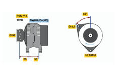 generátor BOSCH 0 986 040 231