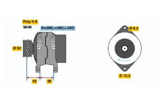 generátor BOSCH 0 986 041 371