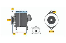 generátor BOSCH 0 986 041 781