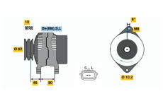 generátor BOSCH 0 986 044 051