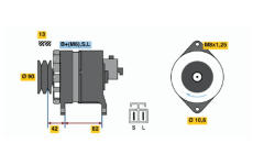 generátor BOSCH 9 120 335 001