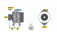 generátor BOSCH 0 986 045 711