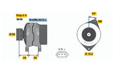 generátor BOSCH 0 986 045 841