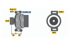 generátor BOSCH 0 986 047 790