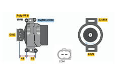 generátor BOSCH 0 986 047 810