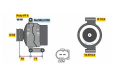 generátor BOSCH 0 986 047 940