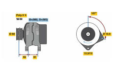 generátor BOSCH 0 986 049 740