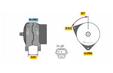 generátor BOSCH 0 986 049 750