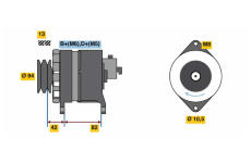 generátor BOSCH 0 986 049 850