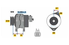 generátor BOSCH 0 986 080 020