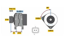 generátor BOSCH 0 986 080 110