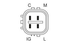 Alternátor BOSCH 0 986 080 570