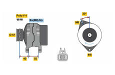 generátor BOSCH 0 986 080 790