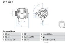 generátor BOSCH 0 986 084 060