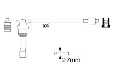 Sada kabelů pro zapalování BOSCH 0 986 356 782