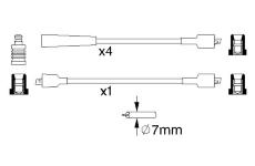 Sada kabelů pro zapalování BOSCH 0 986 356 861