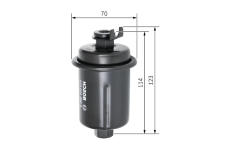 Palivový filter BOSCH 0 986 450 624