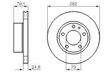 Brzdový kotouč BOSCH 0 986 478 217