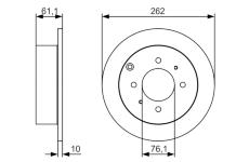 Brzdový kotouč BOSCH 0 986 479 S68