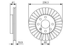 Brzdový kotouč BOSCH 0 986 479 S98