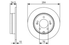 Brzdový kotouč BOSCH 0 986 479 T49