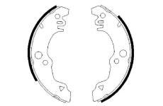 Sada brzdových čelistí BOSCH 0 986 487 308