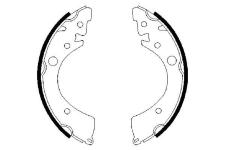 Sada brzdových čelistí BOSCH 0 986 487 356