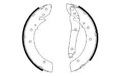 Sada brzdových čelistí BOSCH 0 986 487 403