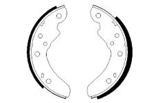 Sada brzdových čelistí BOSCH 0 986 487 420