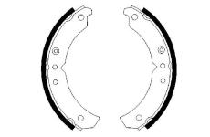 Sada brzdových čelistí BOSCH 0 986 487 492