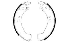 Sada brzdových čelistí BOSCH 0 986 487 499