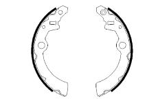 Sada brzdových čelistí BOSCH 0 986 487 682