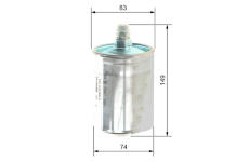 Palivový filtr Bosch 0986AF8092