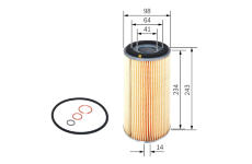 Olejový filter BOSCH 1 457 429 600