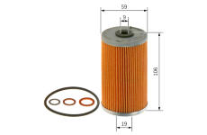 Olejový filter BOSCH 1 457 429 606