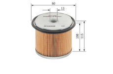 Palivový filtr BOSCH 1 457 431 365