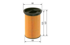 Palivový filter BOSCH 1 457 431 708