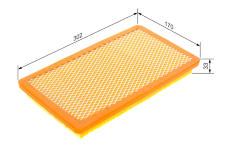 Vzduchový filter BOSCH 1 457 432 150