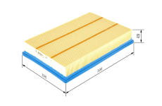 Vzduchový filter BOSCH 1 457 432 172