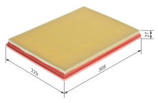 Vzduchový filtr BOSCH 1 457 433 007