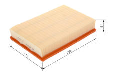 Vzduchový filtr Bosch 1457433099