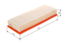 Vzduchový filter BOSCH 1 457 433 160