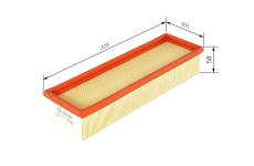 Vzduchový filter BOSCH 1 457 433 260